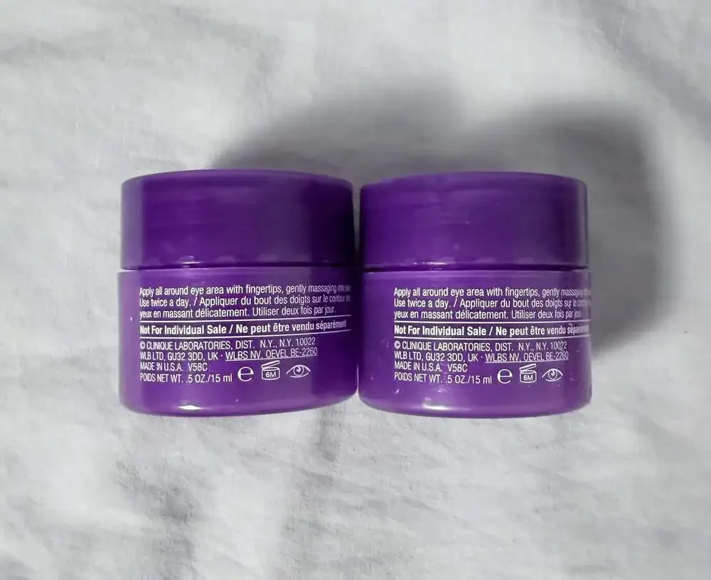 Clinique Smart Clinical Repair Wrinkle Correcting Eye Cream 0.5 oz (Set of 2)